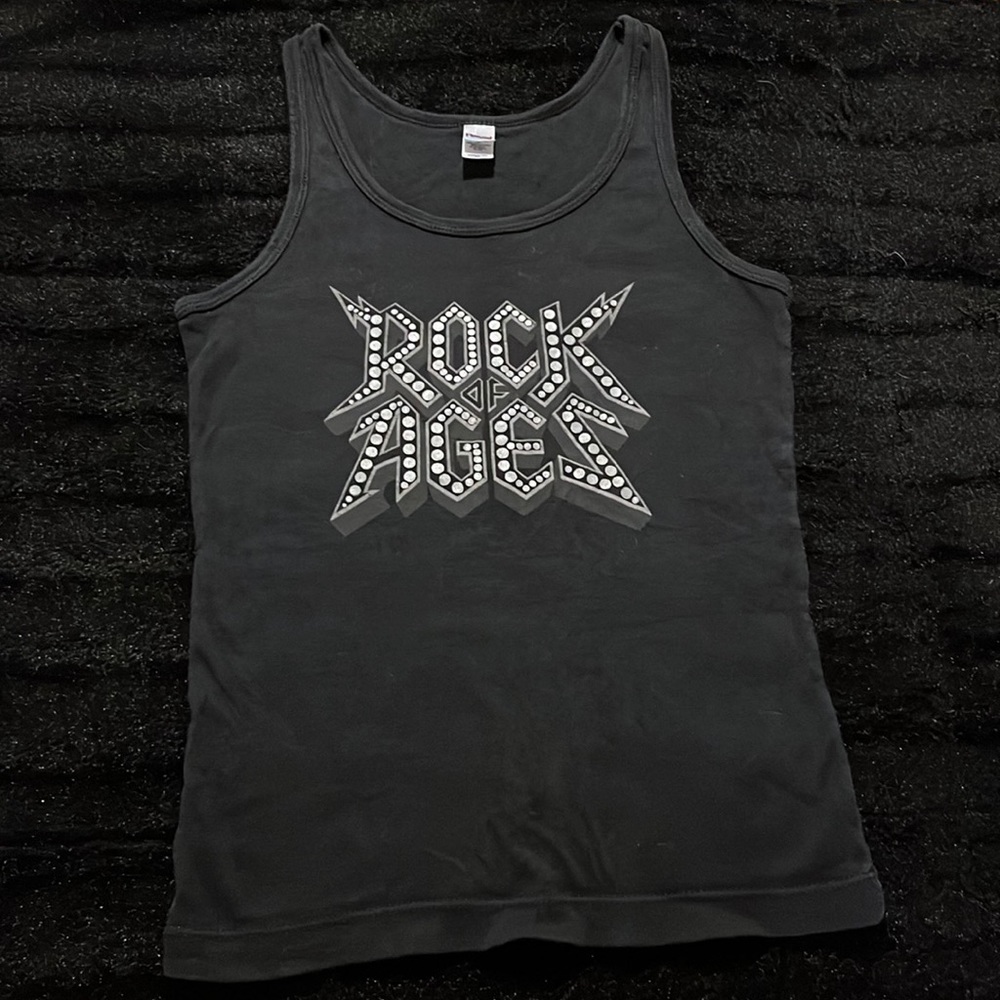Rock of Ages Broadway Musical vintage tank